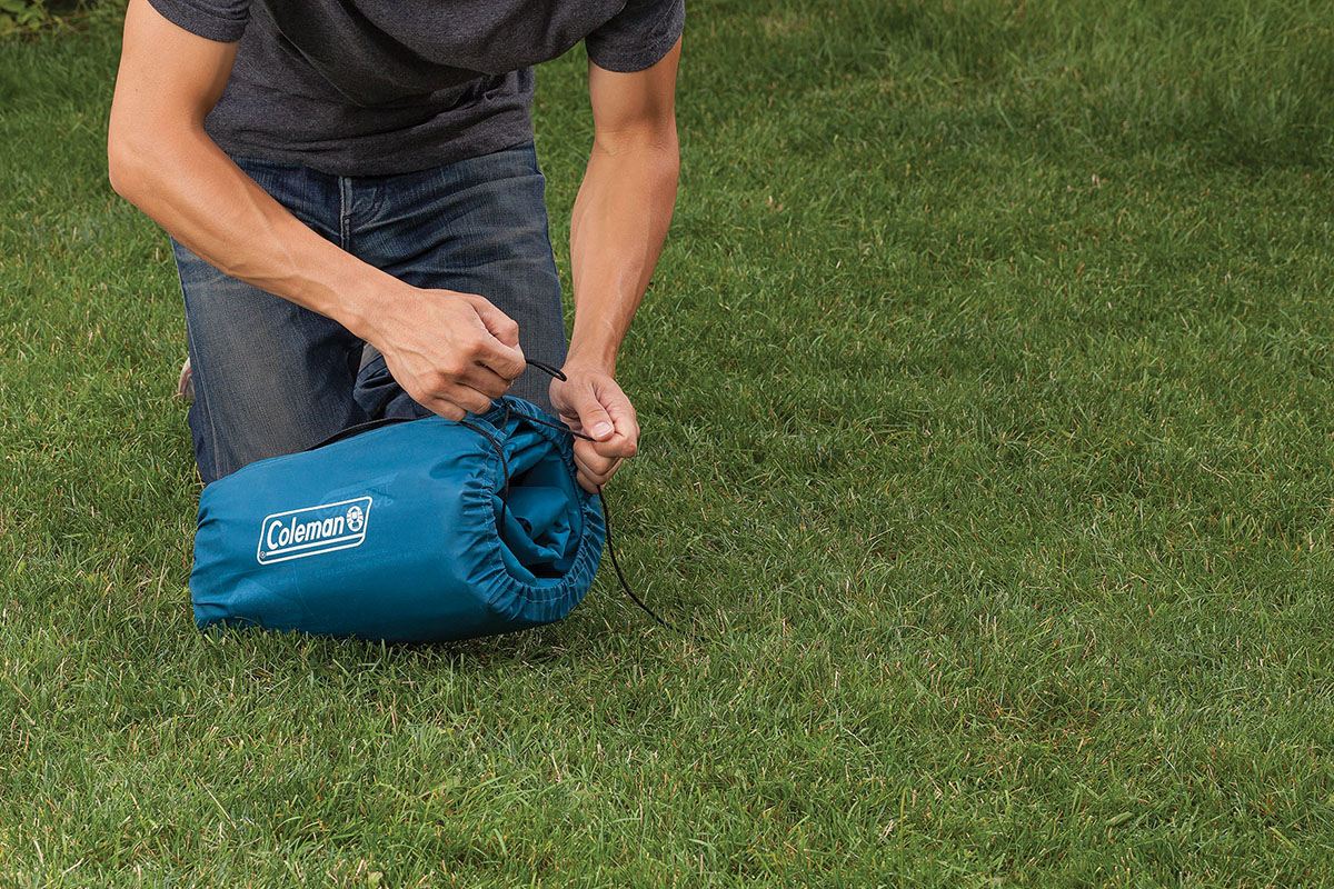 Coleman Extra Durable Luftbett Single 198 x 82 x 22 cm Blau