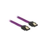 Delock SATA 6 Gb/s Kabel 100 cm violett (83692)