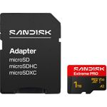 SanDisk microSDXC Extreme PRO 1TB Speicherkarte UHS-I V30 A2 bis 250 MB/s