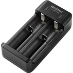 VOLTCRAFT VC-BC-2100 Rundzellen-Ladegerät NiMH, LiIon Mignon (AA), Micro (AAA), Mini (AAAA), Baby (C), 26700, 26650, 22650, 25500, 22700, 22500, 21700, 20700, (VC-17666030)