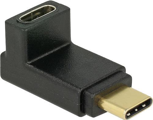 DeLOCK USB-Adapter USB-C (M) bis USB-C (W) nach oben angewinkelt (65914)