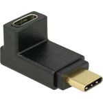 DeLOCK USB-Adapter USB-C (M) bis USB-C (W) nach oben angewinkelt (65914)