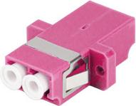 Lanberg Fiber Optic Adapter MM LC/UPC DUPLEX OM4 (FA-LCUP-MD41-0001-VT)