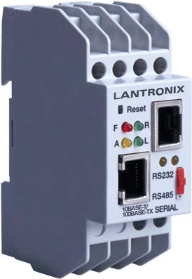 LANTRONIX XPRESS-DR-IAP INDUSTRIAL RS-232/422/485, 115.2 Kbps, 1 x 10/100Base-T(X) RJ45 (XSDRIN-03)