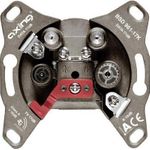 Axing BSD 961-17K R/TV+SAT Grau Steckdose (BSD96117K)