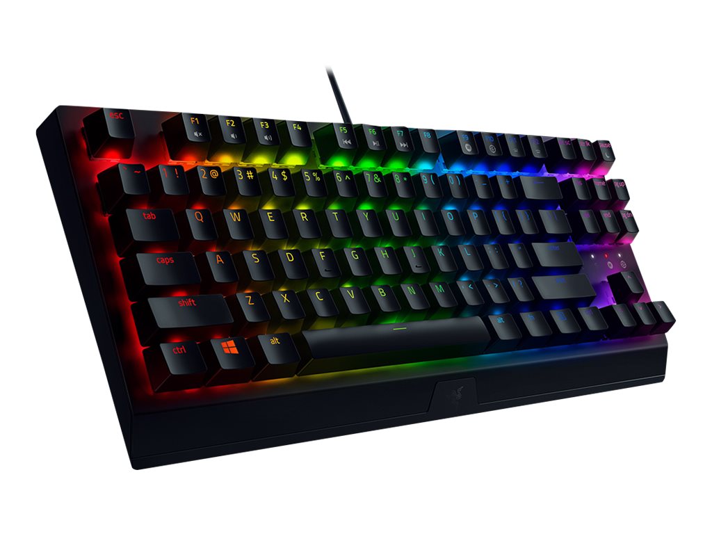 Razer BlackWidow V3 Tenkeyless Mechanische Gaming-Tastatur USB QWERTZ RGB Chroma Schwarz
