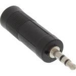 InLine® Audio Adapter, 3,5mm Klinke Stecker Stereo an 6,3mm Klinke Buchse Stereo (99303)
