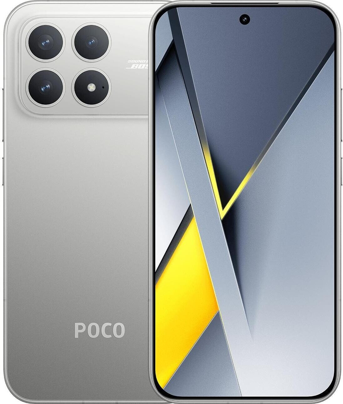 Xiaomi Poco F8 Pro 5G Dual Sim 12GB RAM 512GB - Titanium Silver [Energieklasse A] (MZB0M4TEU)