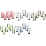 Ritzenhoff & Breker Trinkglas FAVO, 400 ml, berry mit Wabenstruktur, konisch, spülmaschinenfest, - 1 Stück (320152)