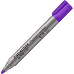 STAEDTLER Lumocolor Flipchart-Marker 356B, violett Strichstärke: 2,0 - 5,0 mm, Keilspitze, nachfüllbar (356B-6)