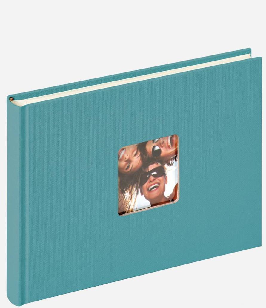 Walther Fun Fotoalbum Grün 40 Blätter Hardcover-Bindung (FA207K)