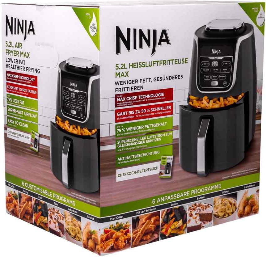 Ninja AF160EU Heißluftfritteuse 5,2 L 1750 W Grau