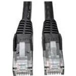 EATON TRIPPLITE Cat6 Gigabit Snagless Molded UTP Ethernet Cable RJ45 M/M Black 25ft. 7,62m (N201-025-BK)