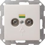 GIRA Potentialausgleich-Dose 040503 2fach System 55 reinweiß (040503)