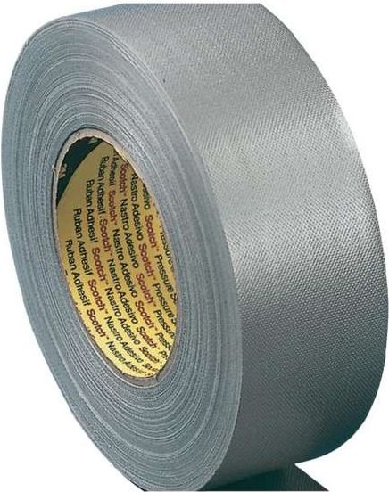 3M Gewebe-Klebeband mit Polyethylen-Beschichtung (L x B) 50 m x 50 mm Silber Polyethylenbeschichtetes G (XT-0034-0102-0)