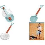 SCHILDKRÖT 2in1 Beachtoy-Set, rot / blau Strand- und Sandspielzeug-Set bestehend aus einer Schaufel - 1 Stück (970248)