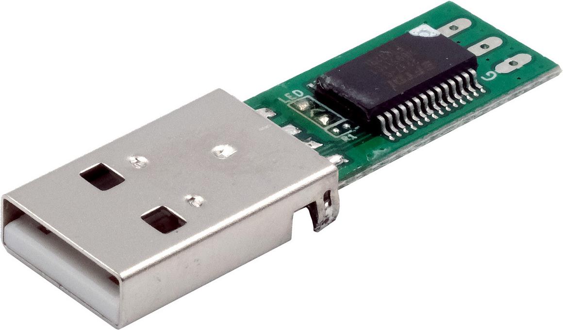 EXSYS GmbH USB zu 1S Seriell RS-485 Konverter-Board (FTDI Chipsatz) (EX-13102)