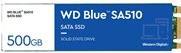 WD Blue SA510 WDS500G3B0B - SSD - 500GB - intern - M.2 2280 - SATA 6Gb/s (WDS500G3B0B)