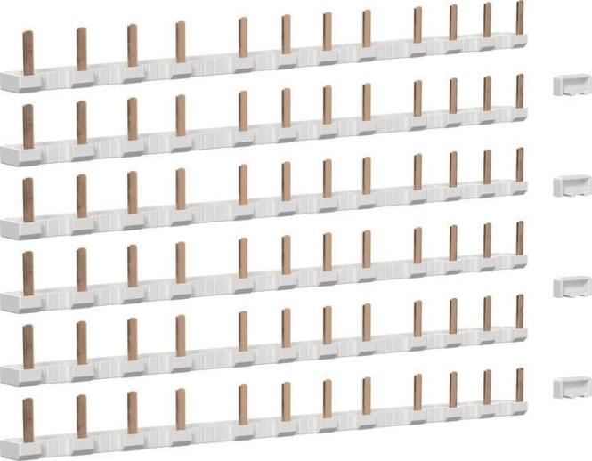 GIRA Zubehörset Phasenschiene 1-p Sch./Jal.akt.24/12f (831400)