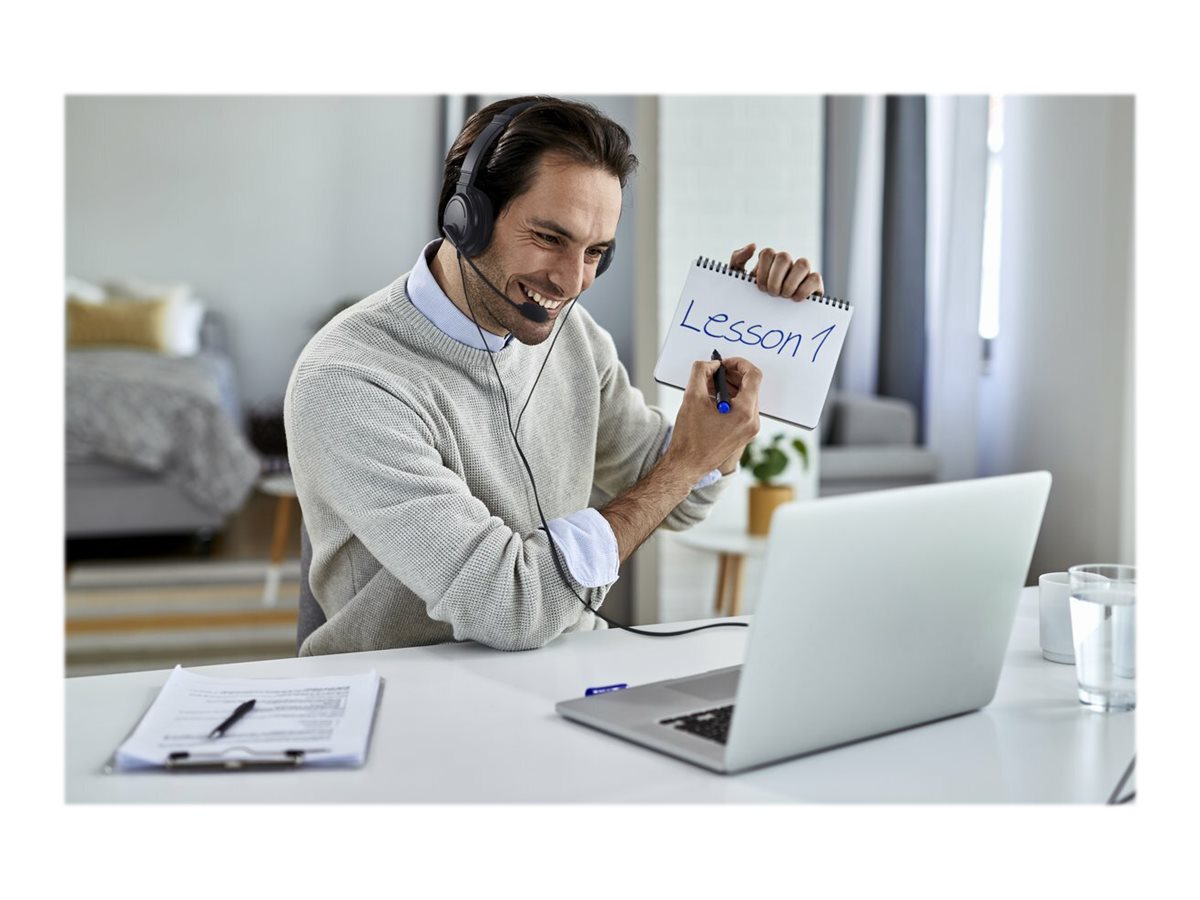 Kensington USB Hi-Fi Headphones On-Ear USB-A Schwarz