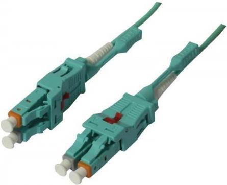 LWL-2-Faser-Patchk. 20mtr.LC-LC 50/125um OM3 Uniboot drehbar Push/Pull AD 2mm (S215549)