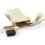 ACT Modular Adapter D-sub/RJ-12 09-Sub-D RJ-45 Grau Kabelschnittstellen-/adapter (TD09M8)