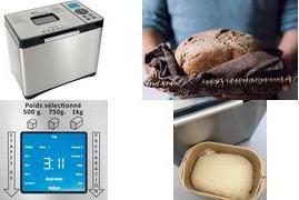 Little balance Brotbackautomat Easy Bread 650, 1 kg -geeignet für den Markt: F / CH / L - 1 Stück (LB 8398)