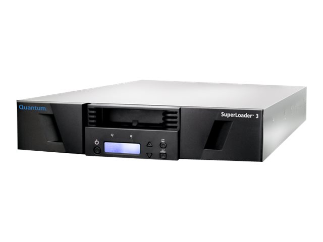 Quantum SuperLoader 3 Tape Autoloader LTO Ultrium 8 192 TB / 480 TB 16 Steckplätze 2U Schwarz