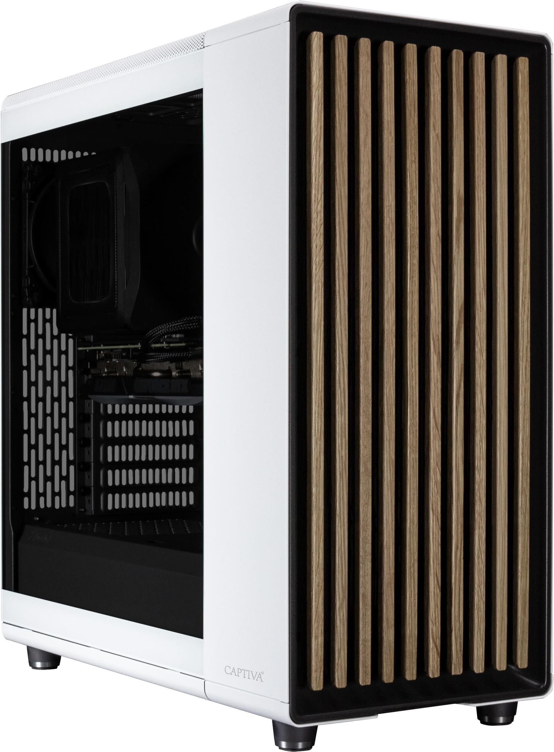 CAPTIVA Advanced Gaming R83-809 AMD Ryzen™ 5 5600 32 GB DDR4-SDRAM 1 TB SSD NVIDIA GeForce RTX 4060 Midi Tower PC Weiß (83809)