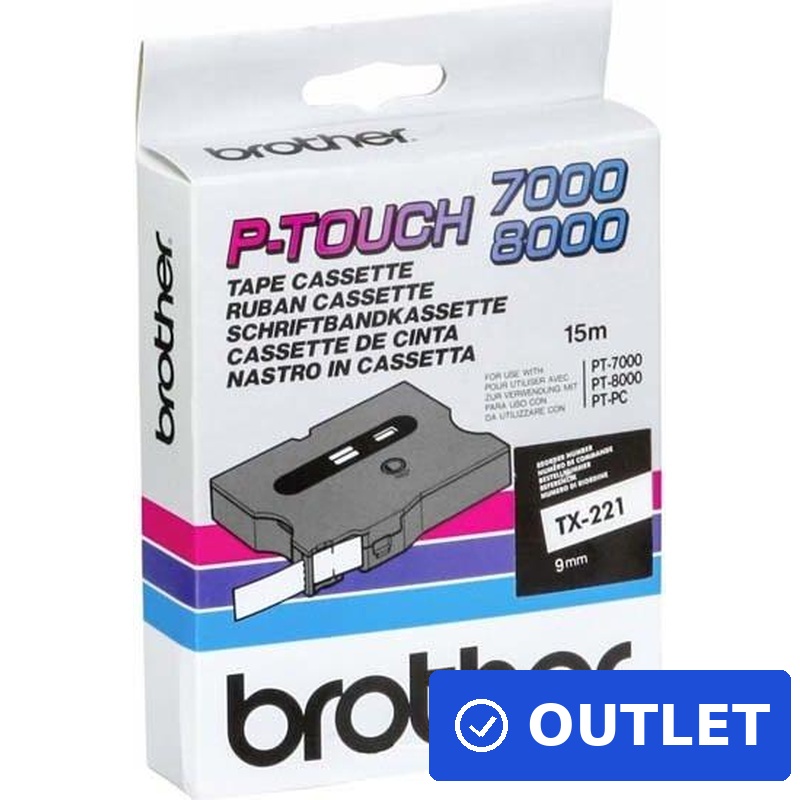 Brother Laminiertes Band (TX221)