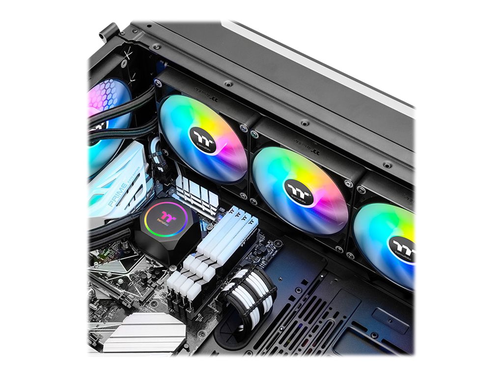 Thermaltake TH420 ARGB Sync Prozessor All-in-One-Flüssigkeitskühler Schwarz