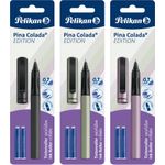 Pelikan Pina Colada Edition. Bauart: Stick Pen, Produktfarbe: Gemischte Farben, Schreibfarben: Blau. Verpackungsart: Sichtverpackung, Menge pro Packung: 1 Stück(e) (824422)