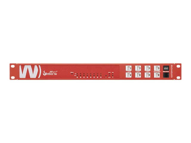 Rackmount.IT RM-WG-T7 19" 1U Rack-Montageschelle für WatchGuard Firebox T80/T85 WatchGuard Red
