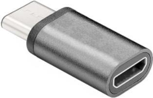 DINIC USBC-MICRO-DI USB-C MicroUSB B 2.0 Grau Kabelschnittstellen-/adapter (USBC-MICRO-DI)