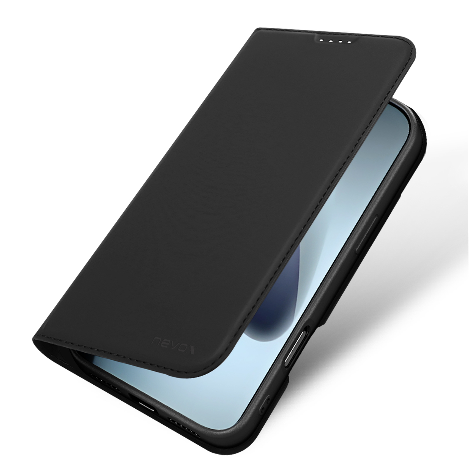 Nevox Vario Series Bookcase für iPhone 17 Pro 6,3" Schwarz