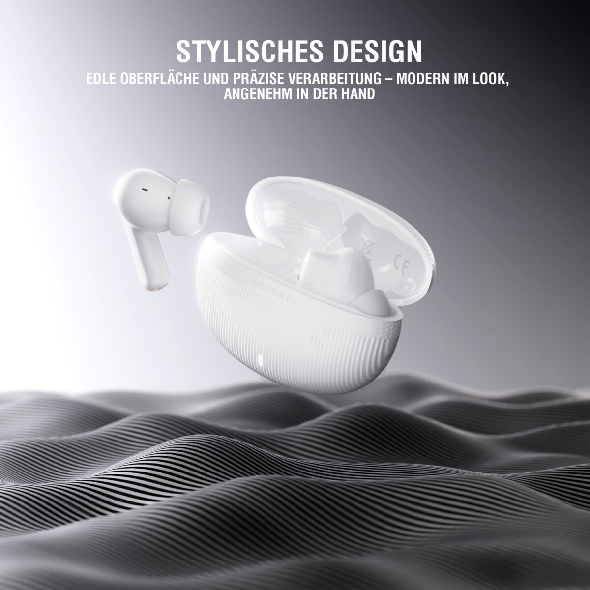 4smarts SkyBuds Pro ANC In-Ear Bluetooth Headset mit ANC Schwarz