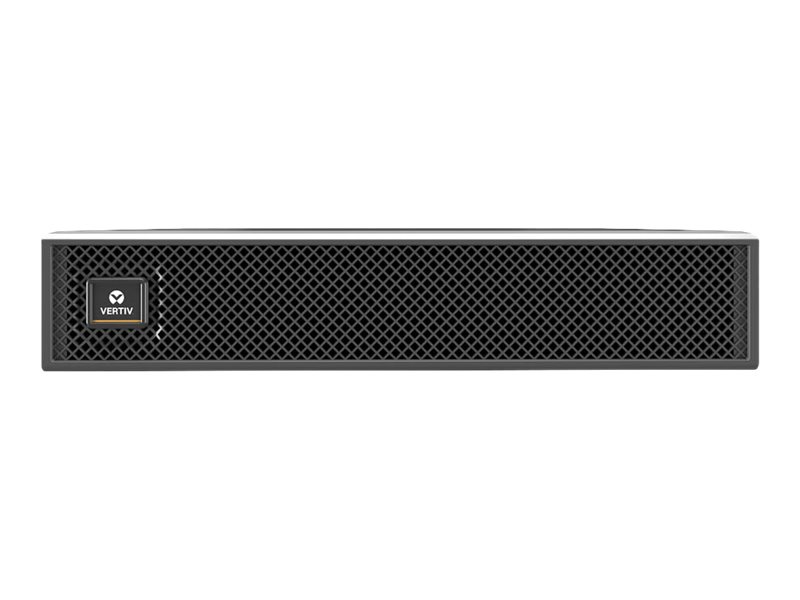 Vertiv Liebert GXT5 Externes Batteriegehäuse 3 kVA 72V 6x 9 Ah VRLA 2U Schwarz