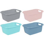 keeeper Wäschewanne "aenna", Breite: 550 mm, nordic-blue stabil, pflegeleicht, zwei Griffe, Material: PP, - 1 Stück (1078568000000)