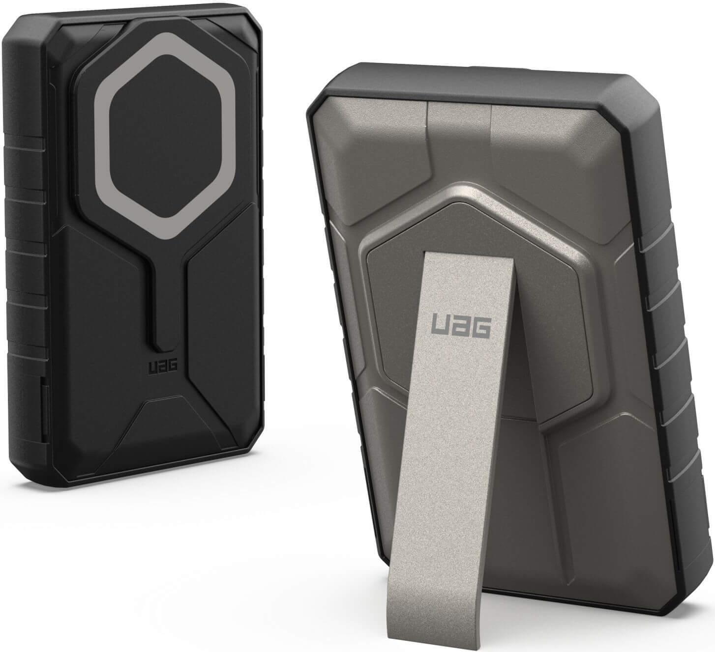 Urban Armor Gear UAG Rugged Powerbank Magnetic Wireless Charger mit Standfunktion| (9B4411114036)