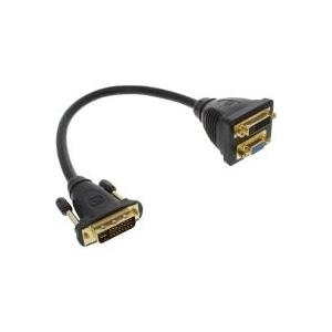 INLINE DVI-Adapter DVI-I (M) zu DB-15, DVI-I (W) (17301)