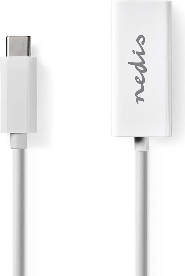 Nedis CCGB64950WT02 Netzwerkkabel Weiß 0,2 m Cat8.1 (CCGB64950WT02)