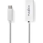 Nedis CCGB64950WT02 Netzwerkkabel Weiß 0,2 m Cat8.1 (CCGB64950WT02)