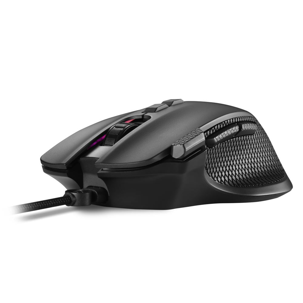 Sharkoon SHARK Force 3 Gaming-Maus 8 Tasten Schwarz