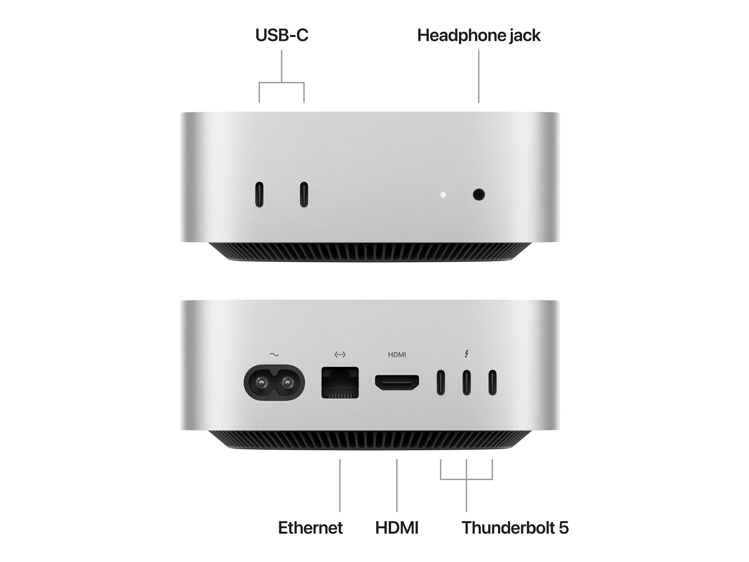 Apple Mac mini M4 Pro 48 GB RAM 1 TB SSD Silber