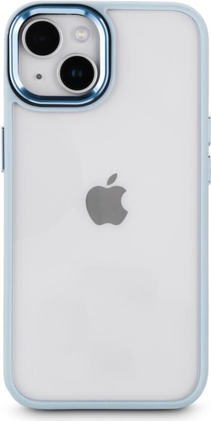 Hama Handyhülle Cam Protect für Apple iPhone 14, durchsichtig, Blau (00138144)