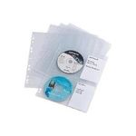 DURABLE CD/DVD COVER LIGHT M abheftbar mit Beschriftungstasche 1 Beutel à 10 St. 523819