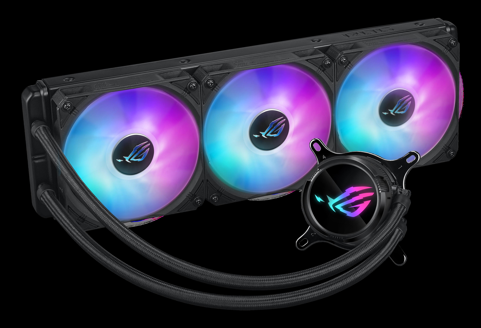 ASUS ROG Strix LC III 360 ARGB Prozessor-Flüssigkeitskühlung 360 mm Schwarz