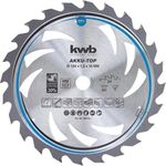 kwb 586154 Hartmetall Kreissägeblatt 184 x 16 x 1.2 Zähneanzahl: 24 1 St. (586154)