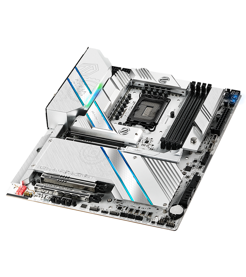 ASRock Z890 TAICHI AQUA Mainboard E-ATX LGA 1851 Intel Z890 DDR5 White