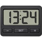 TFA Dostmann 60.2035.01 Quarz Tischuhr Schwarz (60.2035.01)